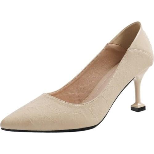 THE REAL MOI MEME Womens High-heeled Shoes