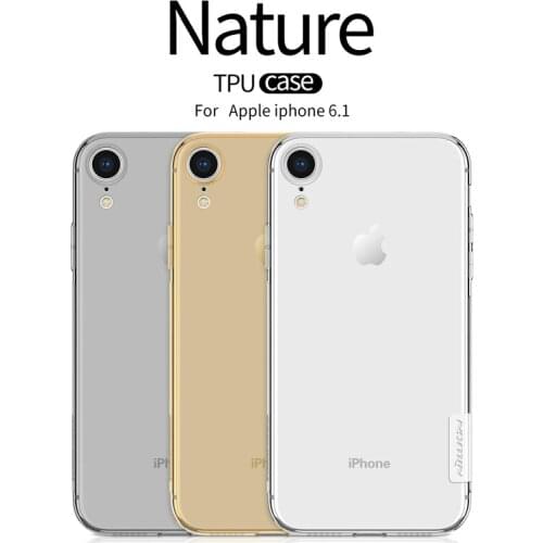 For iPhone XR Case Cover NILLKIN Ultra Thin Slim TPU Case For iPhone XR Fitted Cases TPU Back Cover For Apple iPhone XR