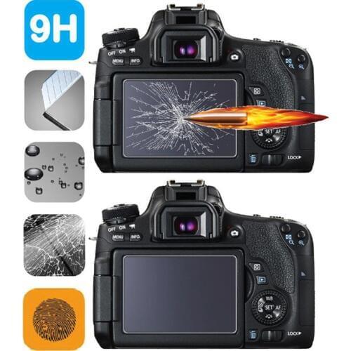 2-Pack Deerekin 9H HD 2.5D Surface Hardness Tempered Glass LCD Screen Protector For Sony A3000 A5000 a3000 a5000 Camera