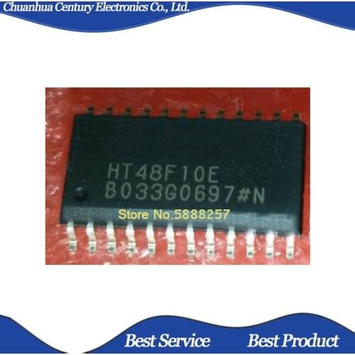 10 Pcs/Lot HT48F10E SOP24 New and Original In Stock