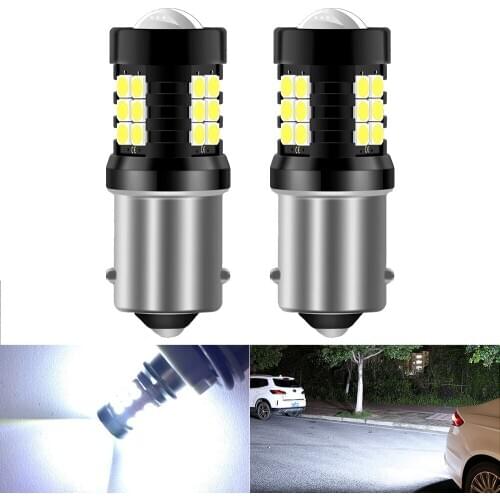2x W16W LED T15 T20 T25 1156 1157 BAY15D P21/5W LED 921 Bulb Canbus Car Backup Reserve Lights Bulb for BMW AUDI CHEVROLET VW