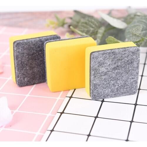 2pc/set Magnetic Blackboard Eraser Whiteboard Erasers Dry Erase Marker White Board Cleaner School Office Supplies