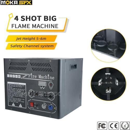 2Pcs/Lot shoot 6m big Stage Fire Machine Event Flame Machine Stage DMX 512 fire projector