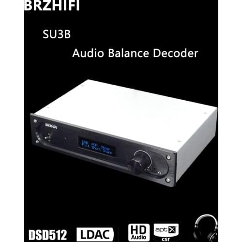 2021 New Breeze SU3B ES9038PRO asynchronous decoding DAC amp Bluetooth 5.1 fully balanced output