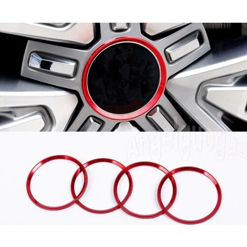 Car Styling Ring for Skoda Octavia a5 a7 Yeti Roomster Fabia Wheel Hub Decoration Circle Rapid Superb Car Accessories