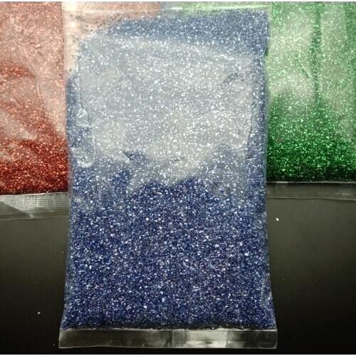 450gram/Bag Irregular Crush Gravel Stone Big Packing Colorful Glass For Nail Art Manicure Crafts Decoration