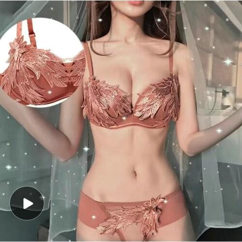 Bra Set Angels wings Sexy bra Diamond bra