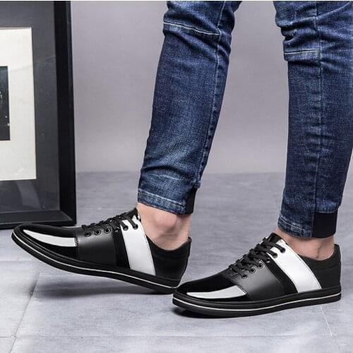 Sapato Casual Casual Shoes Man Fashion Leather Shoe Zapatos Casuales Para Hombre Leisure For Men Mens Loafers Flat De Cuero