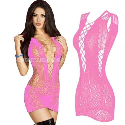 Transparent Underwear Dresses Fetish Women Lingerie Sleepwear Bodysuit Sexi Night Dress Erotic Sexy Body Baby Doll Teddies