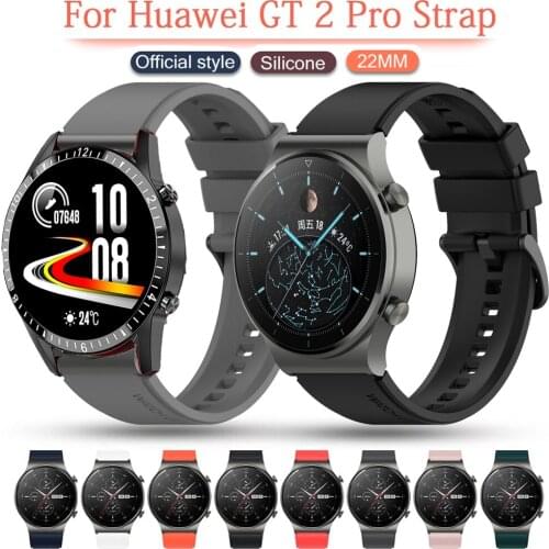 Watch Band 22mm Official Strap For Huawei GT 2 GT2 Pro Original Smartwatch Replacements Honor Magic 1 2 46mm Mens Watchband Belt