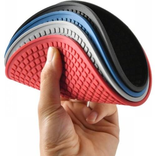 Round Coaster Non-Slip Silicone Cushion Thicken Placemat Heat Resistant Pot Pan Table Insulation Protection Table Mat Potholder