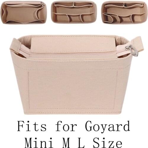 Insert Bag Organizer Makeup Handbag Organizer Travel Inner Purse Portable Cosmetic Inside Bags for Large Medium Mini Bags