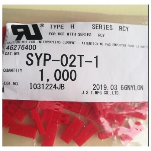 SYP-02T-1 for JST red connector SYP-02T-1 genuine imported genuine