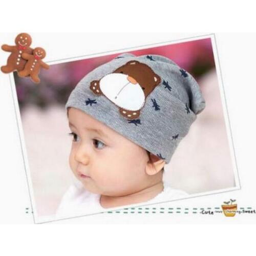 Knitted Skull Hats Toddler Ski Cute Unisex Autumn Newborn Crochet Baby beanie Hat Girl Boy Cap Infant Winter Dog Cotton Cartoon