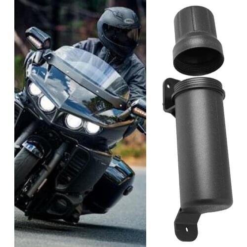 Motorcycle Storage Box Waterproof Motorcycle Tool Tube Motorbike Storage Box Glove Case for Honda Kawasaki High Quality Durable