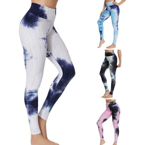 Lady Yoga Pants Workout Leggings S-XL Size High Waist Women Gym Wear Anti Cellulite Push Up Fitness Running Tights Sport Legins