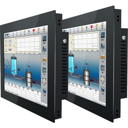 1000 nits High Quality 17 Inch Industrial Monitor Lcd Ultra Slim Narrow Bezel Embedded Computer Lcd Monitor