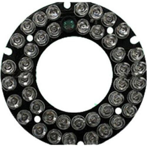 10X high quality F5 42LEDs 850nm 12V far IR infrared LED with PCB free shipping