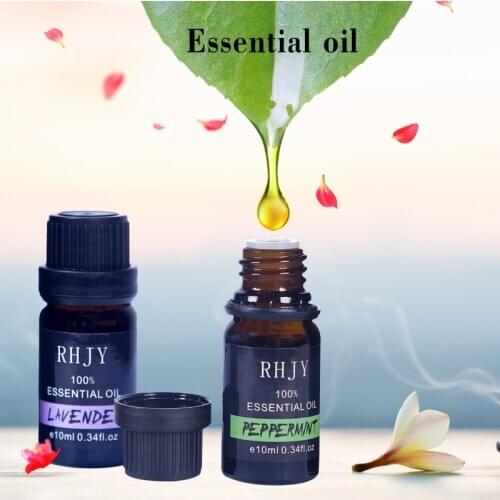 12 Flavor 10ML Lavender Essential Oil For Diffuser Aromatherapy Oil Pure Essential Aroma Oil Mint Tea Tree Oil Help Sleep