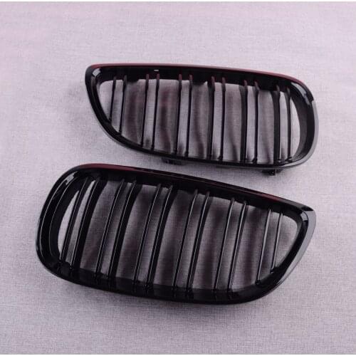 51137157277 51137157278 51137157275 51137157276 1 Pair Front Bumper Kidney Grill Grille Fit For BMW 3 E92 E93 M3 2-Door
