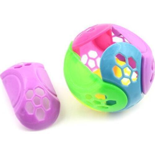 6 pieces Plastic 3d Puzzle Intellectual Ball Assembly Mini JigsawKids Toys Learning Education Toys for Children New Sale