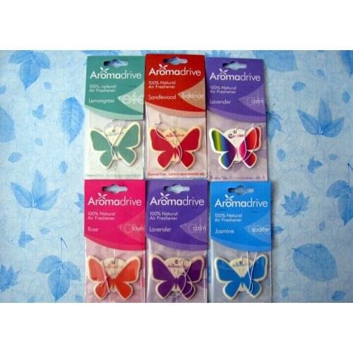Fedex IE Free shipping , Wholesale Paper Air Freshener , hanging paper car air freshner