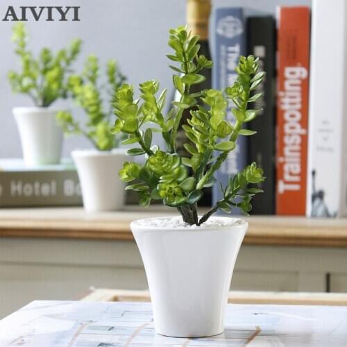 Lysimachia Bonsai Home Decor Tree Party Home Decoration Wedding Plants Accessories Bonsai Evergreen Tree Artificial Greenery