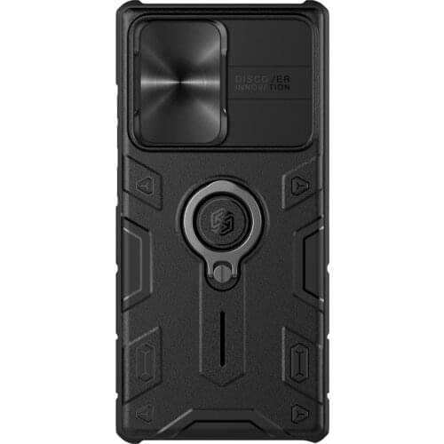 Case for Samsung Galaxy Note 20 Ultra NILLKIN Slide Camera Protection Ring Holder Back Cover for Samsung Note20 Note 20 Ultra