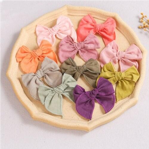 Baby Hair Clip Autumn Hairpins for Girls Lovely Hair Bowknot Children Hairgrips Photo Props Kids Barrettes Hair Accessories