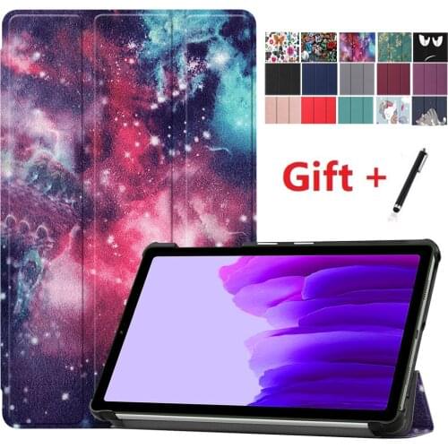 For Samsung Galaxy Tab A7 lite 8.7 2021 SM-T220 SM-T225 Case Ultra Slim PU Leatehr Funda for Galaxy Tab A7 Lite 8.7 Inch Cover