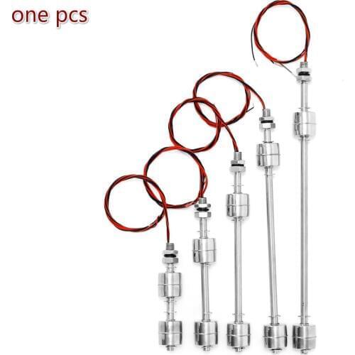 Length 100-600MM Double Floating Ball Stainless Steel Level Automatic Control Switch Sensor Float Switch liquid water sensor