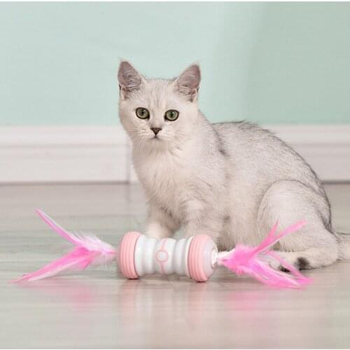 Pet Cat Toys Electric Interactive Feather Toys Cat Selfplaying Kitten Toy Pet Ball Pet Supplies Products Toys for Cats