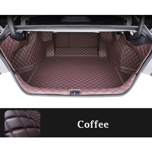 For Toyota Camry 8th Gen 2021 2020 2019 Leather Car Trunk Mats Anti-Dirty Pad Interior Protection Cover Mat For Camry XV70 2021