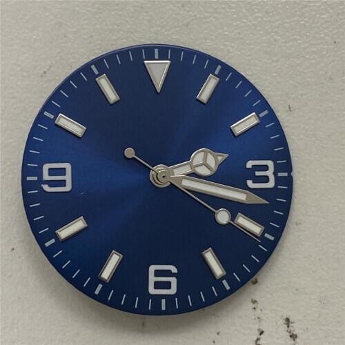 Creative Luminous Watch Hands Watch Dial Replacement for Miyota 8215 for Mingzhu 2813 Automatic Mechanical Watch Movement