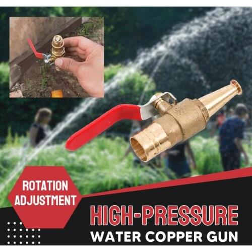 High Pressure Washer Gun Ball Calve Water Switch Copper Pipe Joint Nozzle Valve Humidifier Quick Plug Fittings Dropshipping