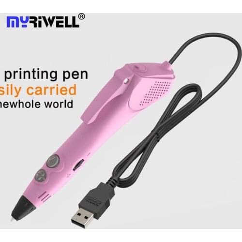 Myriwell 3D Printing Pen Low Temperature 3D Pen With Free PCL Filament Kids Gift for Christmas Birthday Present Myriwell 3D Pri