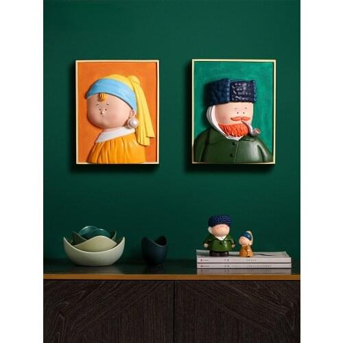 Hanging picture Metope adornment background hang a picture room decor aesthetic room decor