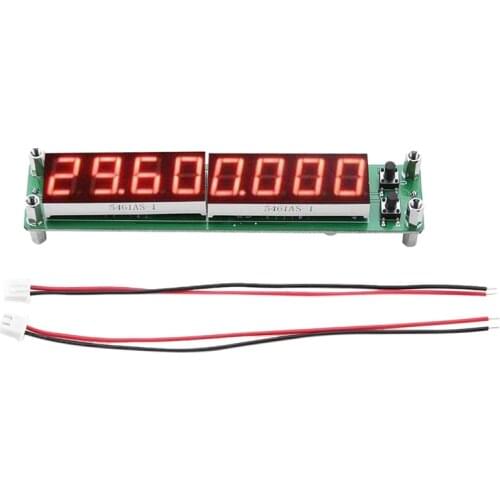 Frequency Counter,Frequency Measurement Module 0.1-1000Mhz PLJ-8LED-H RF Signal Frequency Counter