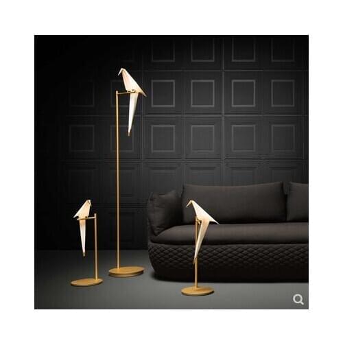 Nordic bird study bedroom bedside lamp warm led lamp simple personality post-modern art decorative lamps LED