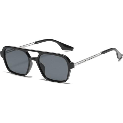 New Fashion Square Sunglasses Luxury Brand Designer Vintage Women Men Sun Glasses UV400 Shades Eyewear Oculos de sol