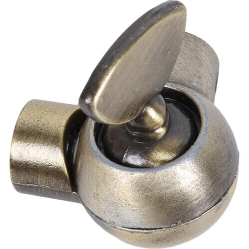 Universal Bronze Alloy two-way Connector Double-pass Steering Joint Suitable For Retro Wall Lamp Accessories