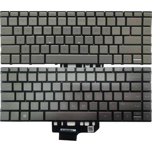 US silver Backlit laptop keyboard for HP Spectre 13-AC 13-ac000 13t-ac000 13-ac0xx 13-ac023dx 13-ac033dx 13-ac063dx