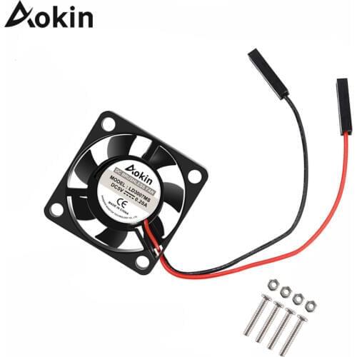 5V 3.3V 0.2A Cooling Cooler Fan For Raspberry Pi Model B+ / Raspberry Pi 2/ Raspberry Pi 3 With Screws Parts