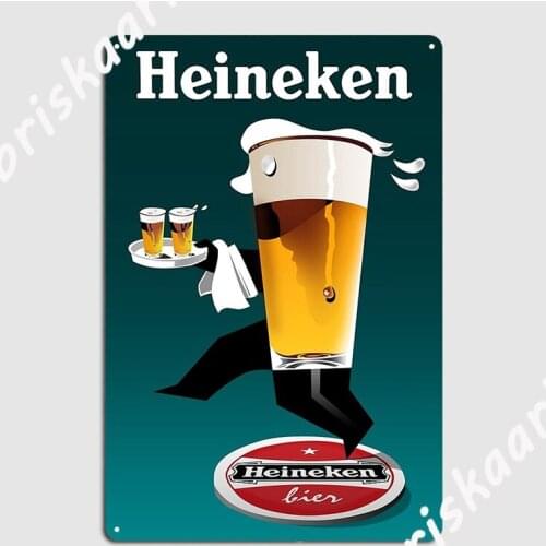 Vintage Beer Ad Digitally Recreated Metal Plaque Poster Club Party Customize Poster Cinema Tin sign Poster