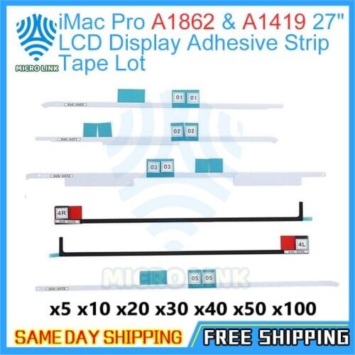 10Sets/Lot New A1418 LCD Display Tape Adhesive Repair kit for iMac 21.5" Strip Glue Foam Sticker 2012-2017 Year