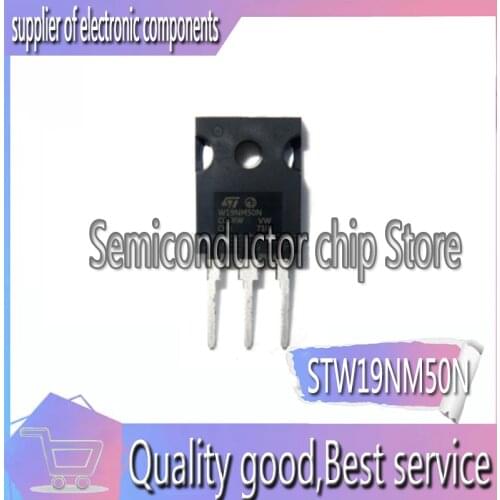 10pcs/lot W19NM50N STW19NM50N New stock TO-247 500V 14A