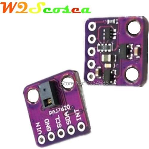 100PCS PAJ7620U2 Infrared Gesture Sensor Module 9 Gesture Recognition Built-in Proximity Detection for Arduino Raspberry Pi