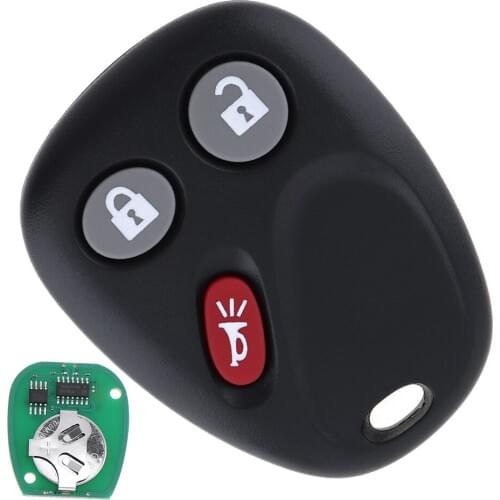 315MHz 3 Buttons Keyless Entry Remote Key Fob LHJ011 Fit for GMC Tahoe Silverado Yukon Sierra Avalanche / Tahoe 2003-2006 new