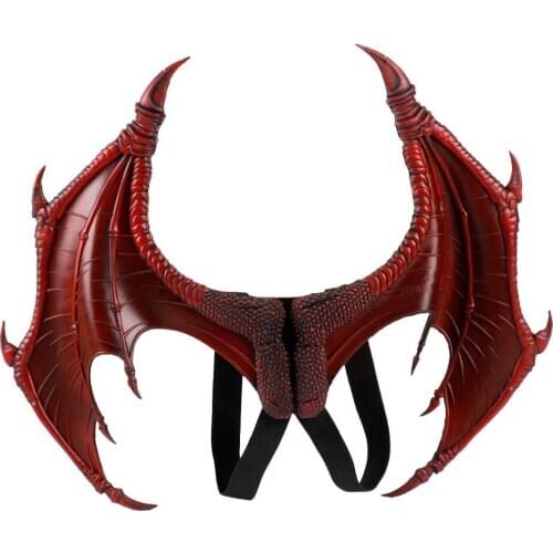 4 Colors Halloween 3D Dragon Wings Carnival Dragon Costume Party Cosplay Wings Prop Decor Mardi Gras Dragon Wings Props Costume
