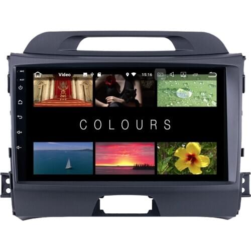 RoverOne Car Radio Navigation For Kia Sportage 2010 2011 2012 2013 - 2015 Touch Screen Android GPS Bluetooth Central Multimedia